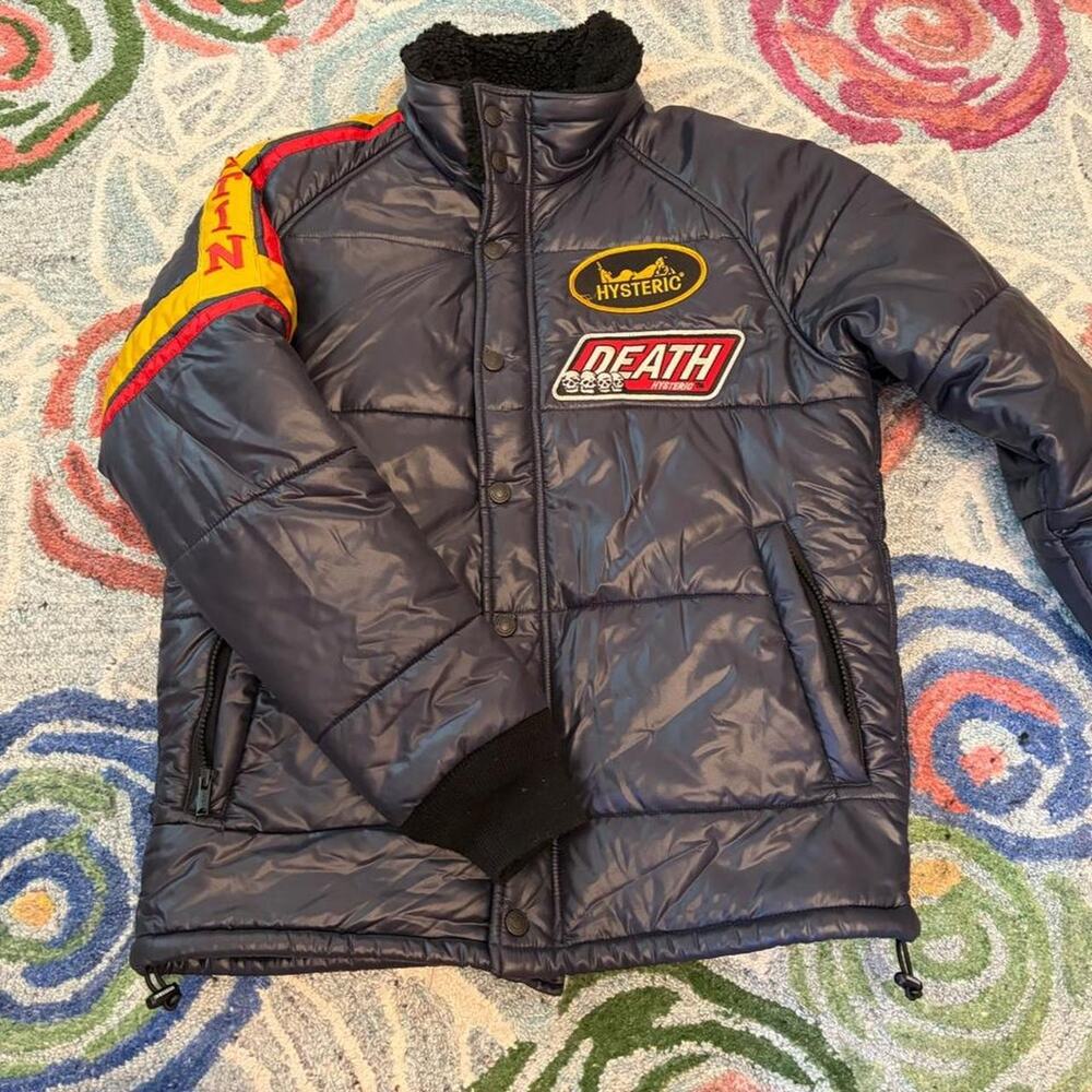 Hysteric glamour death puffer jacket